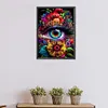 >SALE<5D DIY Full Square Drill Partial AB Drill Diamond Painting Eye Kit 45x60cm