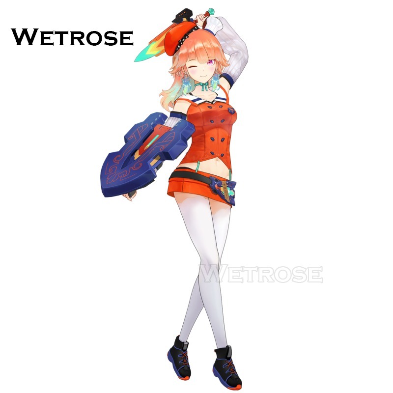 [Deposit-Poll] Wetrose Takanashi Kiara Hololive EN Vtuber Cosplay Costume