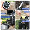 12L Camping Water Jug with Faucet Portable Water Tank for Vehicle Car Camping