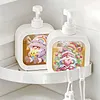 A Set of Two Multifunctional Diamond Painting Reusable Liquid Bottles DIY Special Shaped Drill Craft Kits