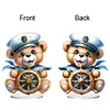 Acrylic Sailing Bear - 5D DIY Craft Ornament