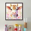 >SALE<Full Embroidery Eco-cotton Thread 11CT Printed Zodiac Oxt Cross Stitch 40x40cm