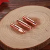 20pcs Gas Nozzle Copper Contact Tips Welding Nozzles for 24KD MIG Welding Torch