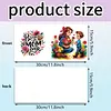 6pcs Diamond Painting Mothers Day Greeting Card with Envelope for Family Friends Holiday Gift Congratulations