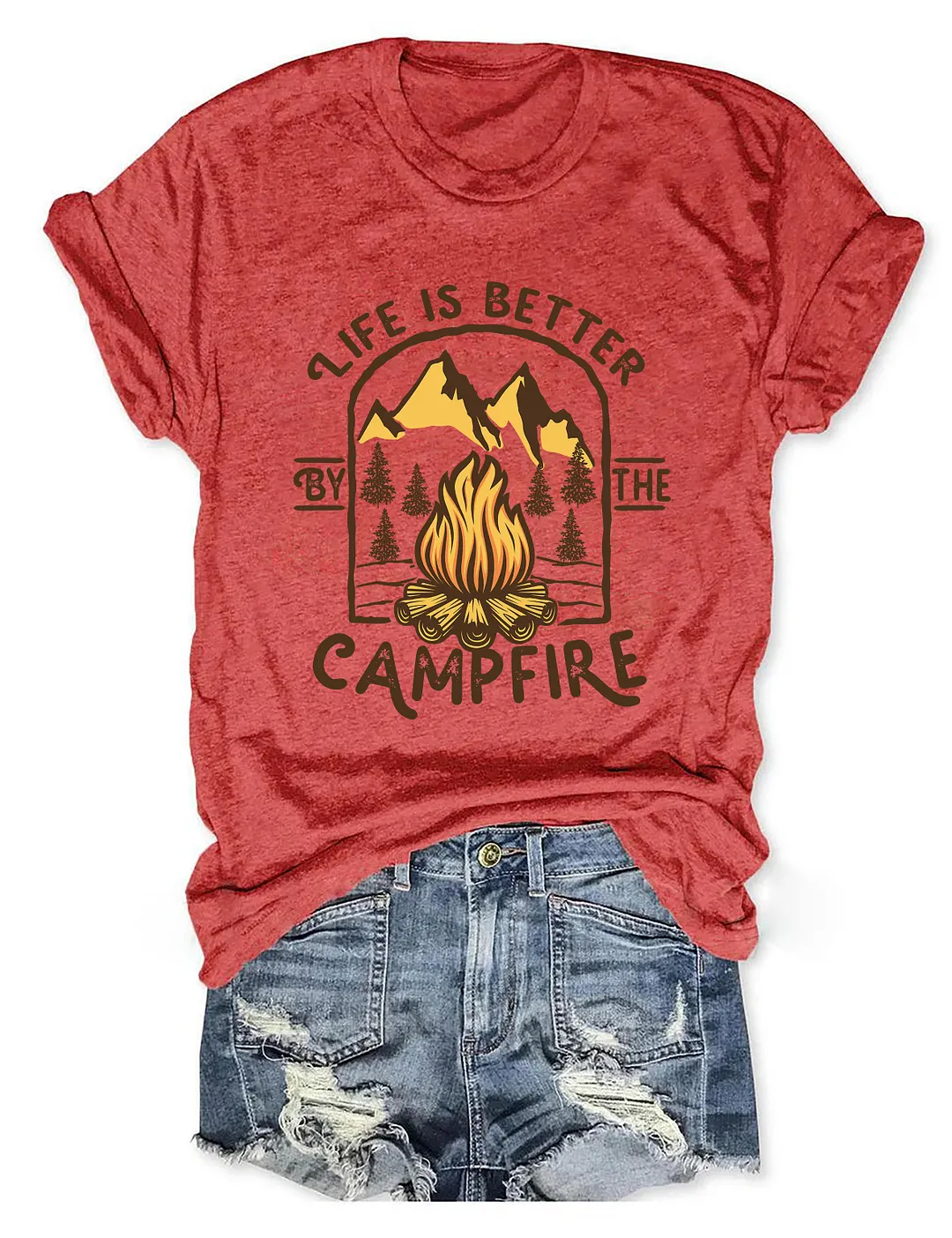 Life Is Better By The Campfire T-shirt