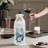 Diamond Art Wine Bottle Bags Covers DIY Diamond Painting Wine Bags (Bouquet)