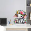 Diamond Painting Acrylic Elephant Desktop Ornament Decorations