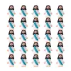 Lot de 25 mini statues de J&eacute;sus pour d&eacute;corations de P&acirc;ques