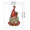 Strawberry Gnome -  11CT Partial Beaded Cross Stitch Kit(25x35cm)
