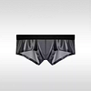 Men's Low Rise Ice Silk Breathable Satin Boxer Briefs