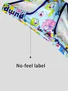 Briefs High Cross Men's Triangle Bikini Sexy Low Rise Graffiti Print Underwear