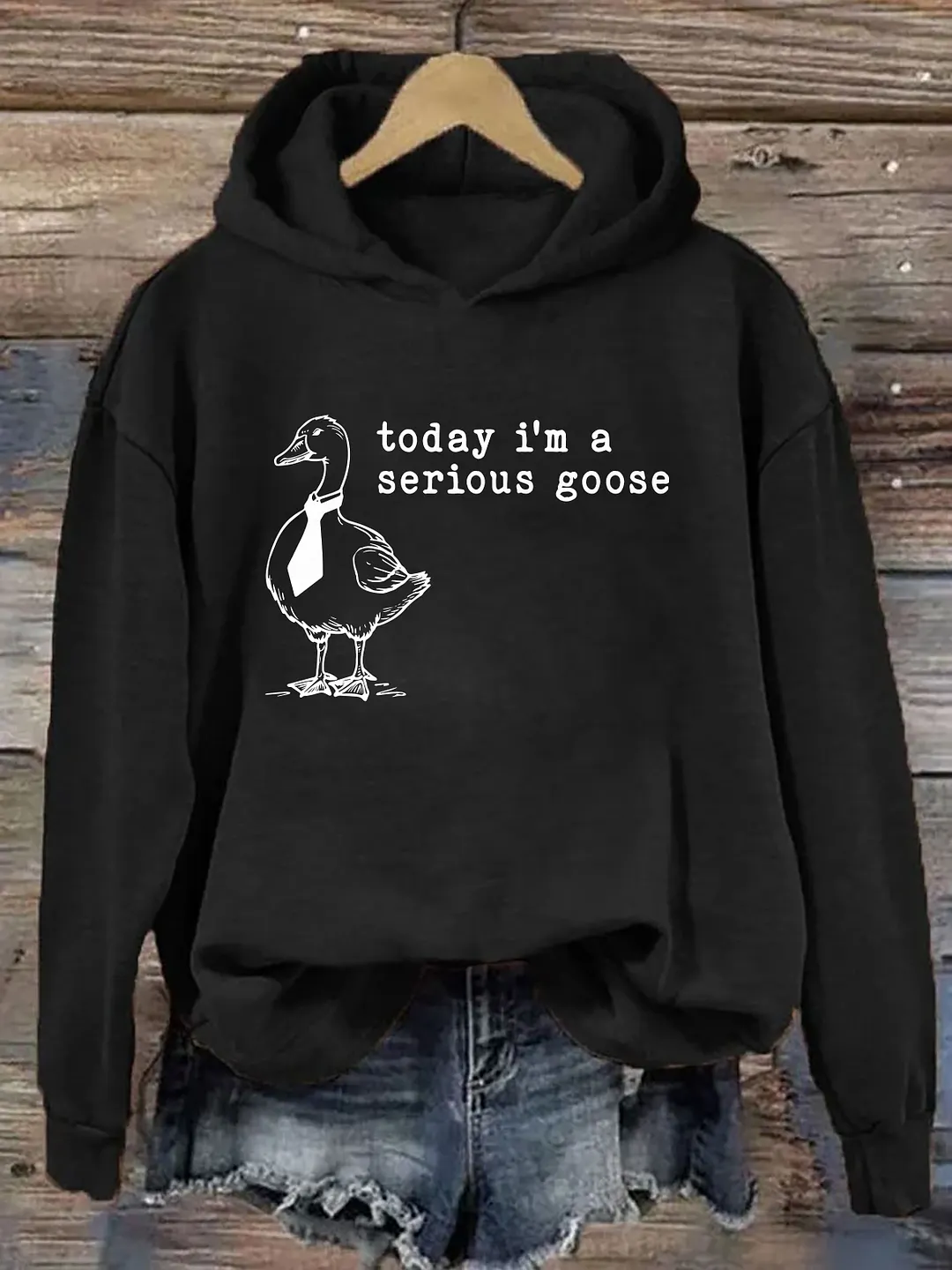 Today I'm a Serious Goose Hoodie