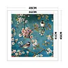 Flower Bird-11CT Stamped Cross Stitch Kit(45*45cm)