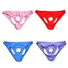 Men's Open Low-Rise Ice Silk Briefs