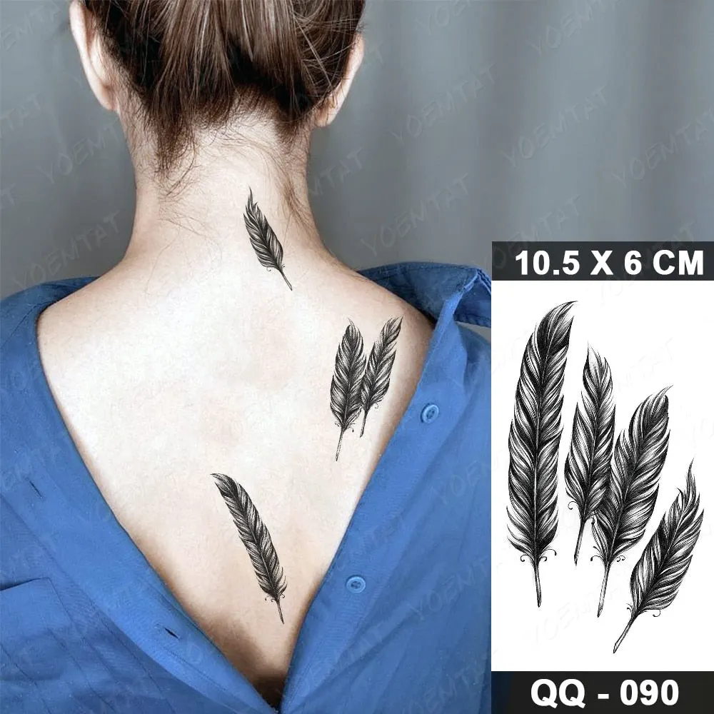 Waterproof Temporary Tattoo Sticker Moon Star Universe Cloud Flash Tatoo Cute Lines Hand Wrist Fake Tatto For Body Art Women Men