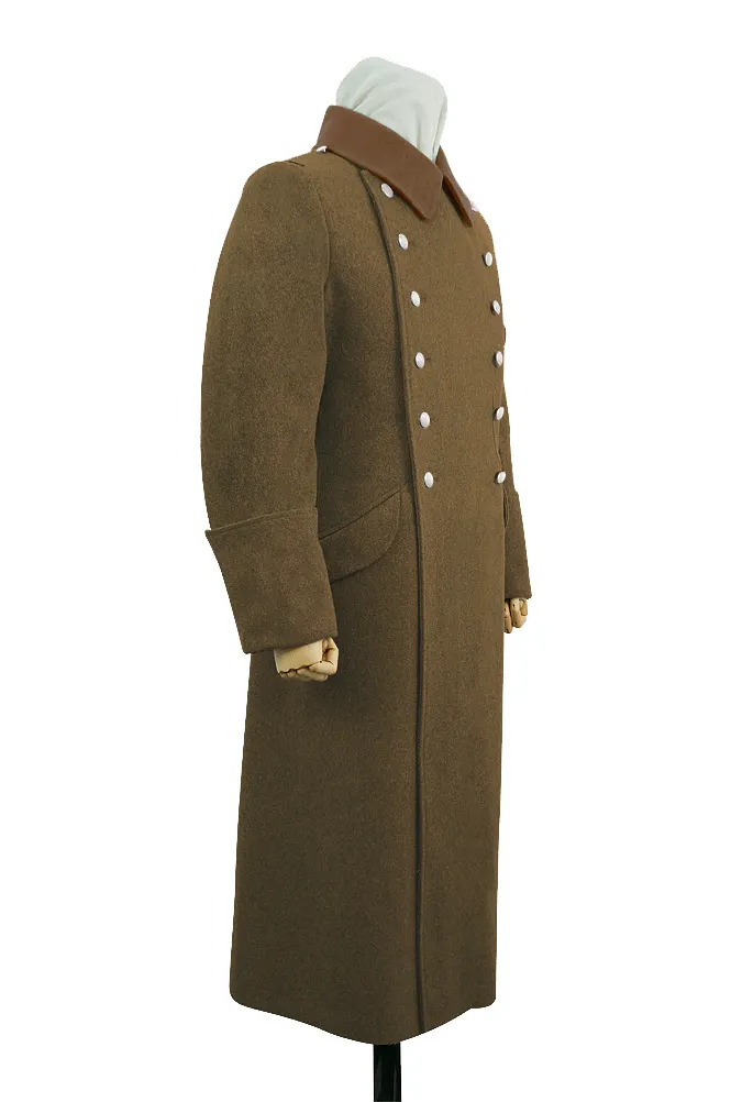   SA German EM Brown Wool Greatcoat German-Uniform