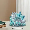 White Wolf Double Sided - 5D DIY Ornament