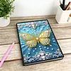  Butterfly 5D DIY Diamond Art Painting Notebook Kit 50 Pages A5 Rhinestone Art Painting Notebook Kit for Adults Beginners Holiday Birthday Gift