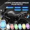 Lumi&egrave;re stroboscopique &agrave; t&eacute;l&eacute;commande Anti-Collision LED sans fil