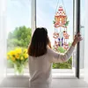 DIY Diamond Painting Double Sided 3D Wind Chime Xmas Pendant  Hanging Kit