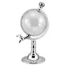 3.5L Alcohol Drink Dispenser Club Party Accessory Globe Shape Dispenser for Home