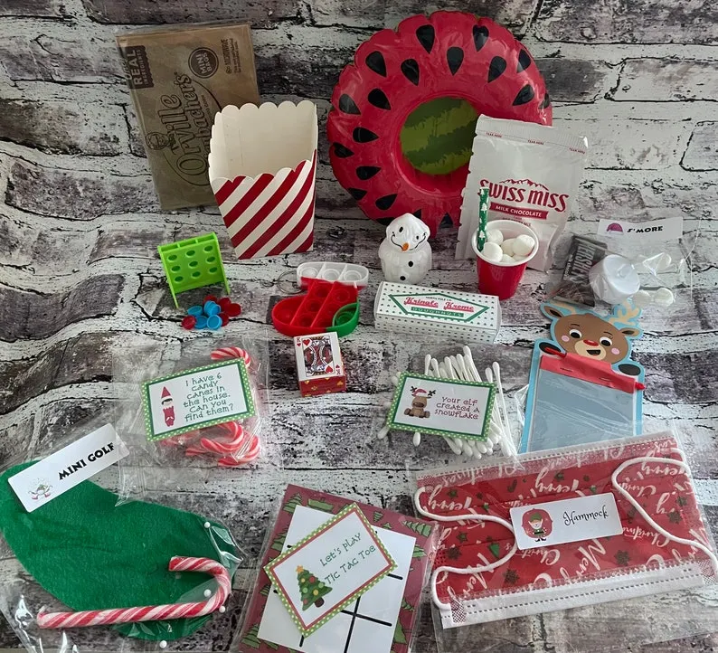 🎅2022 Elf Kit 24 Days Of Christmas