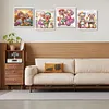 (US Local)4Pack Old Couple-Special Shaped Diamond Painting Kit(30x30cm)
