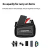 3L Bicycle Front Frame Bag Support Touch Screen Bike Top Tube Bag for 7in Phones