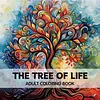 4 Pcs Mushroom Forest Coloring Book Set Mindfulness Art Books for Adults 