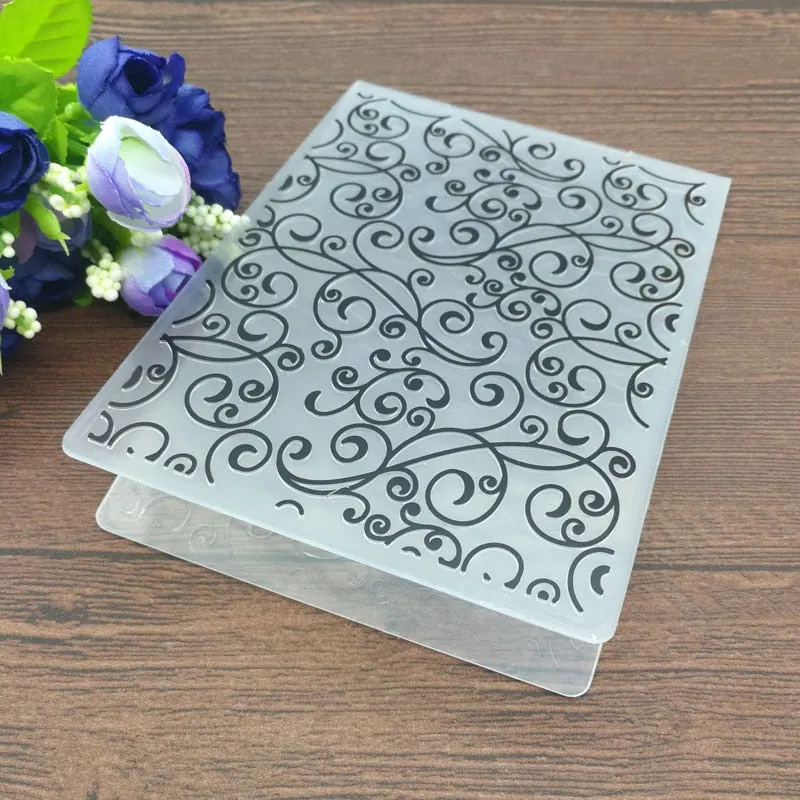 Leaves  Plastic Embossing Folders for DIY Scrapbooking Paper Craft/Card Making Decoration Supplies