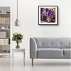 (US Local)Paint By Numbers Kit On Canvas DIY Oil Art Phalaenopsis Picture Decor40x40cm