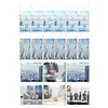 [US Local Warehouse] 18 Slot Acrylic Brochure Pamphlet Holder Wall Mount 6 Magazine 12 Pamphlet Pockets Wall Pocket Organizer 10/5inches Trifold Brochure Holder for Flyer Literature Menu Advertise