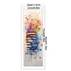 (Big Size) Stack Of Books With Flowers - 11CT Stamped Cross Stitch 30*80cm/11.81*31.5in