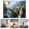 (US Local)Scenery-11CT Stamped Cross Stitch Kit(65x50cm)