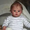 [New Series] 17'' Lifelike Realistic Eyes Opend Girl Doll Named Ramra Reborn Baby Doll with Brown Hair - RBBI-Myrebornbabydoll&reg; Myrebornbabydoll&reg;