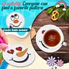 DIY Snowman-8Pcs Diamond Painting Coasters With Holder