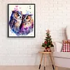 Two Owls-Paint By Numbers Acrylic Painting 40*50CM
