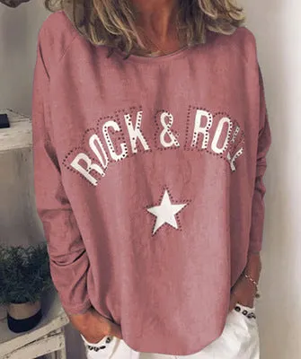 ROCK&ROLL Pentagram T-shirt