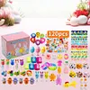 100/120 Pcs Basket Stuffers Fillers Prefilled Easter Eggs for Kids Girls Boys