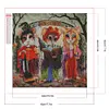 Mouse Mom Tea Party - Round AB Drills Diamond Painting(45*45cm)