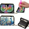 2pcs Animal Pattern Diamond Painting Fashion Card Holder Compact Coin Purse