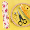 Acrylic Cross Stitch Row Line Board Cartoon Pattern Art Accessory (watermelon)