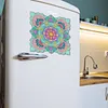 Diamond Painting Double-Layer Mandala Refrigerator Magnet 360 Rotating Magnetic Refrigerator Sticker