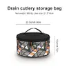 Camping Cookware Storage Bag Waterproof Utensils Handbag for Outdoor Camping