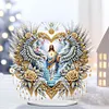 Acrylic Christmas Santa Snowman Cardinal Diamond Painting Desktop Decors Kit