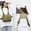 Outdoor Multifunctional Vest Chest Bag Multi Pocket Large Running Sport Backpack