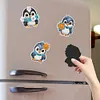 6Pcs Penguin Diamond Painting Fridge Magnet Diamond Art Magnets Decals Kit