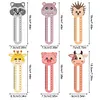 6 PCS Cartoon Animals - 5D DIY Bookmark