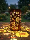 Solar Lanterns Outdoor Waterproof Gift for Moms Women Mother Grandma Hanging Decorativ Solar Lights for Yard Patio Porch Balcony Garden Decor