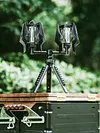 2-Head Aluminum Alloy Gas Tank Connection Lantern Bracket Camping Accessories